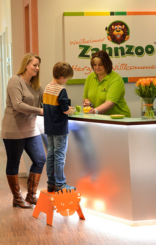 zahnzoo beitrag kinder empfang